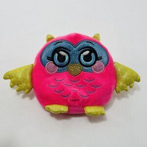 Mush Meez Owl Plush Soft Toy 5" Squeeze Squishy Squeezable Moldable Stress Ball